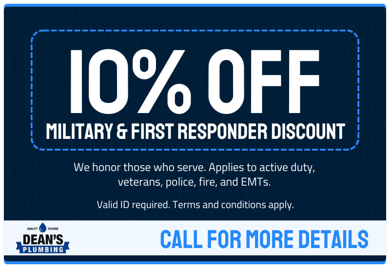 10% Off for Military & First Responders