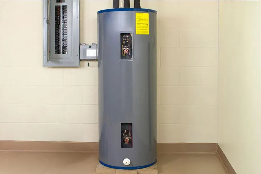New water heater installed
